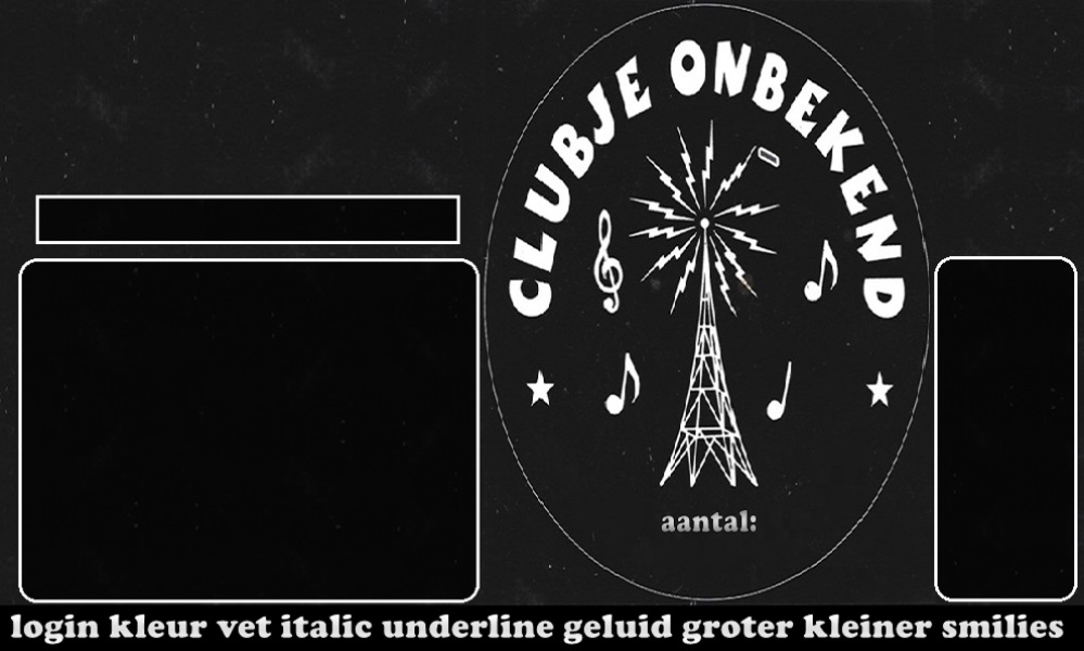 Clubje Onbekend